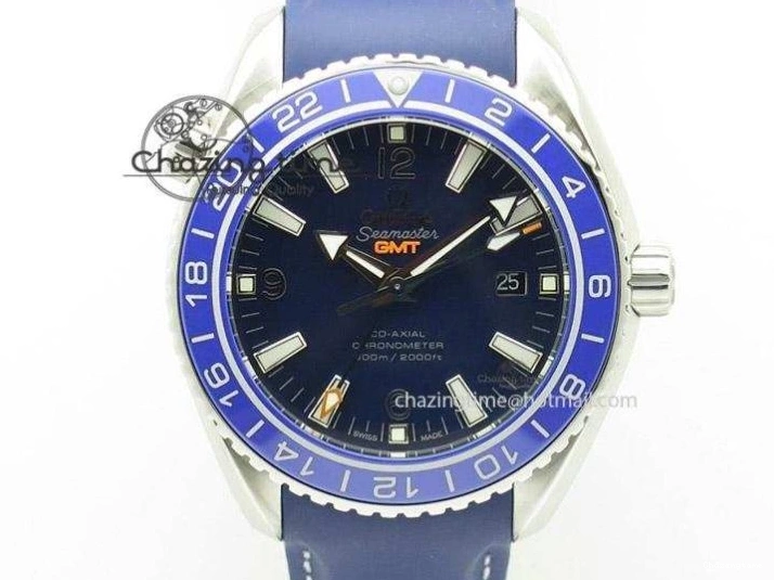 0507 Planet Ocean SS Bp Maker 45mm Black Bezel On SS Bracelet A OnTrend 8218